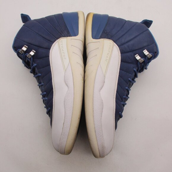 Nike Air Jordan 12 Retro Men's Size 13 Basketball Shoes Indigo Blue 130690-404 - Picture 8 of 9